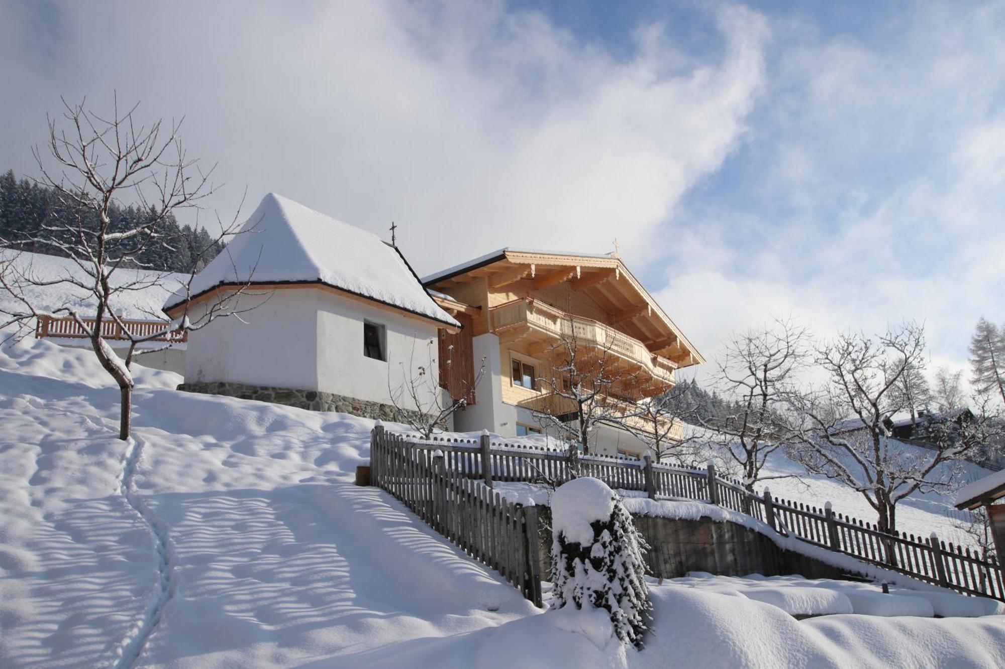 Ferienwohnung Bergpanorama Wild600 Schwarzenau  エクステリア 写真