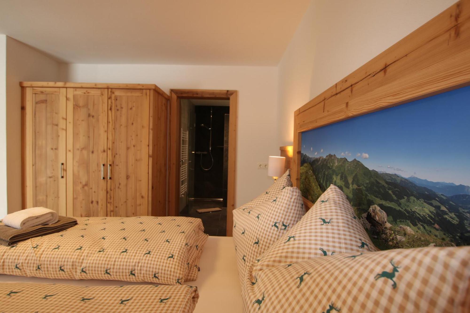 Ferienwohnung Bergpanorama Wild600 Schwarzenau  エクステリア 写真