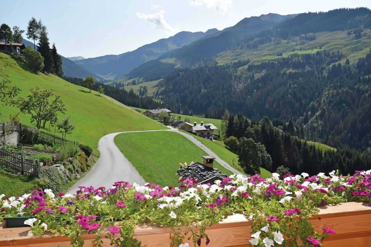 Ferienwohnung Bergpanorama Wild600 Schwarzenau  エクステリア 写真
