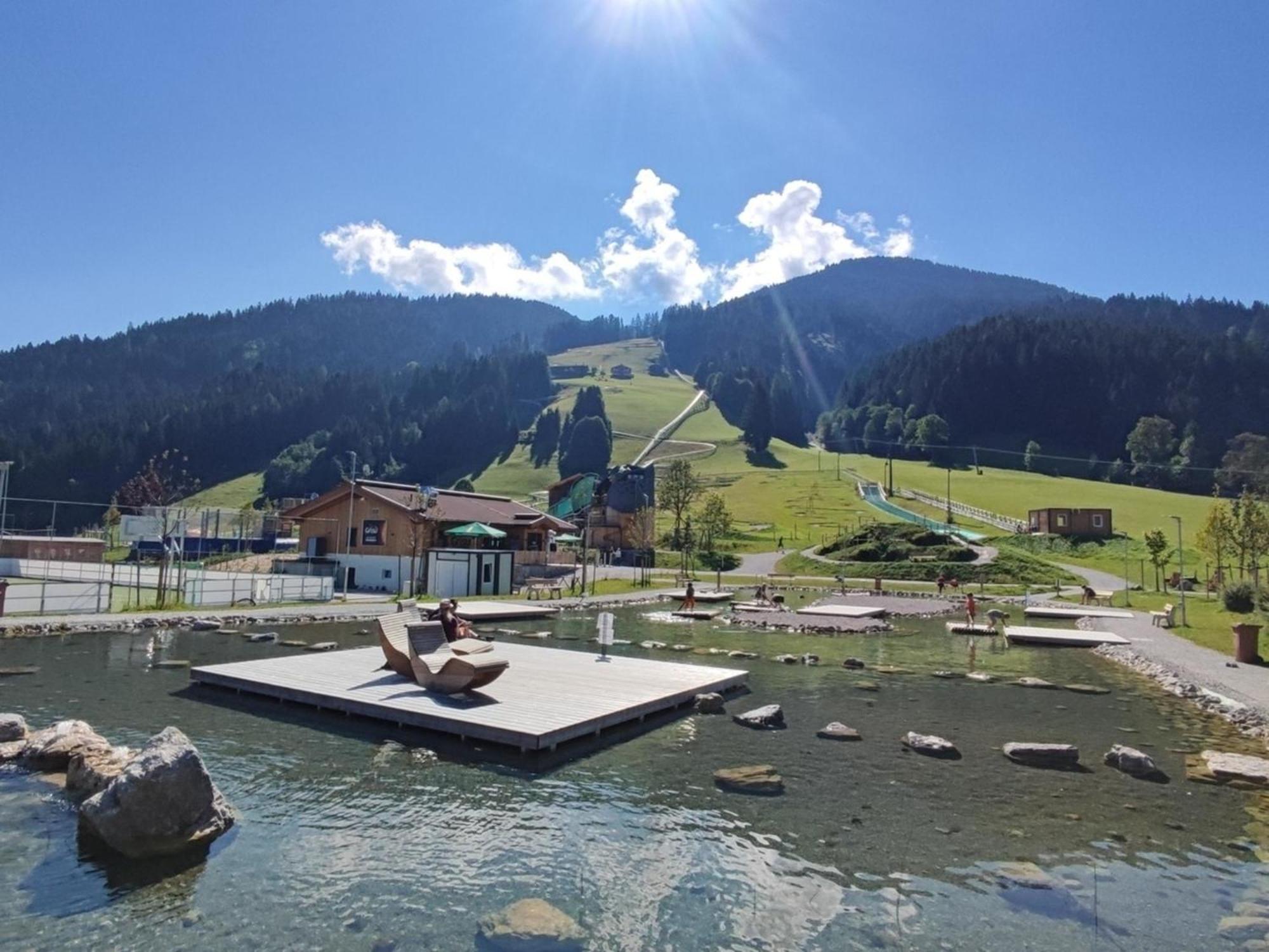 Ferienwohnung Bergpanorama Wild600 Schwarzenau  エクステリア 写真